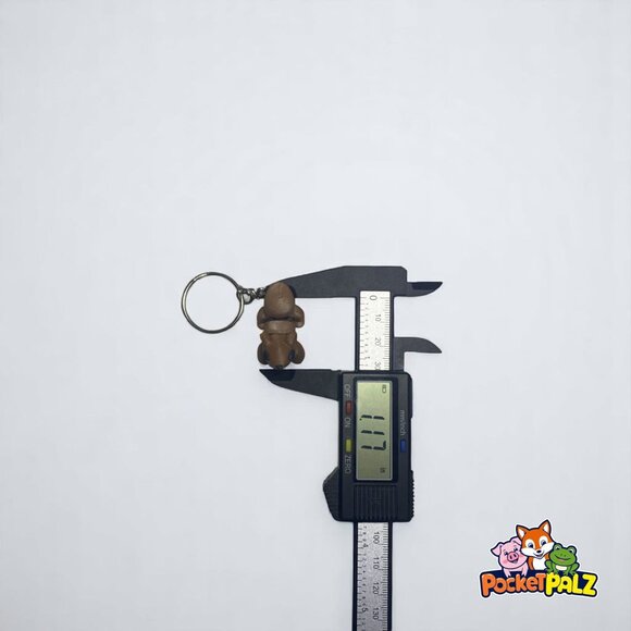 3D Printed Articulated Squirrel Fidget Toy and Keychain - Picture 7 of 8